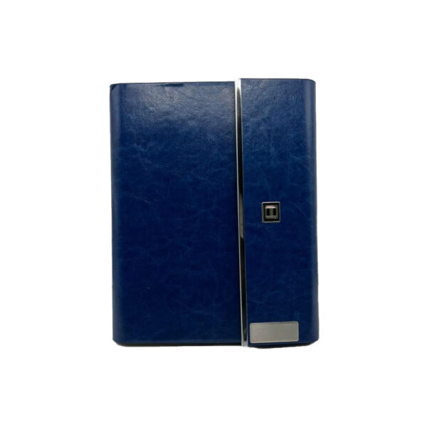 Agenda simili cuir bleu